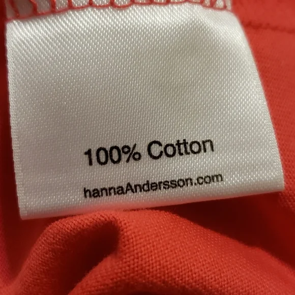 Hanna Andersson dress with skates size 6-7